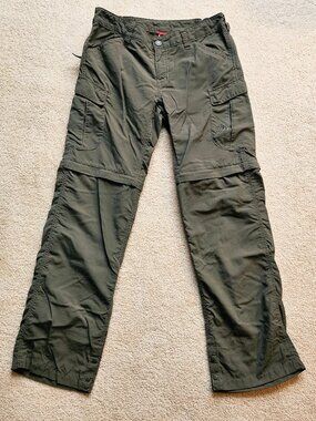 North Face Olive Green Hiking Pants